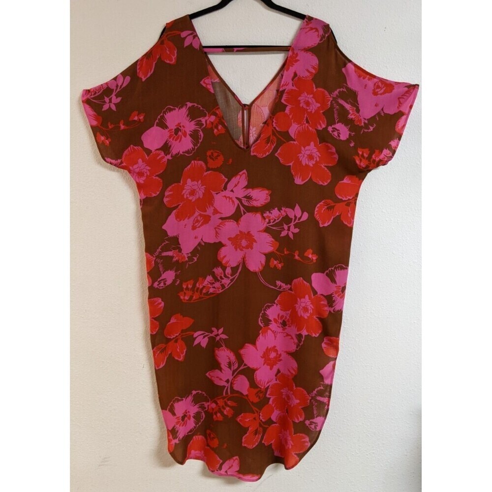 Cabi #5989 Women's TAHITIAN Cover-Up Floral Print Beachy/Vacay/Cruise XS/S - Picture 5 of 13